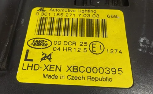 Farol Esquerdo Vogue 2002 2003 2004 2005 2006 Xenon Esquerdo/motorista