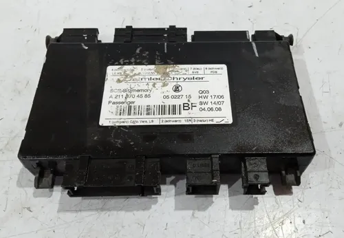 Modulo De Conforto Mercedes E350 2005 - 2012 / A2118704585