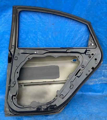 Porta Traseira Direita Sonata 2010 A 2014 / Detalhe Traseira Direita Preto