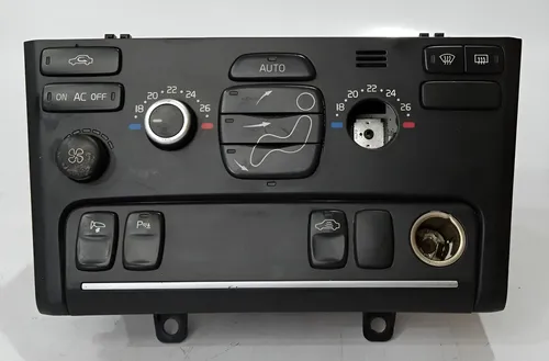 Controle De Ar Volvo Xc90 2007 Para Peças Preto