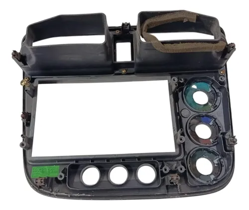 Moldura Painel Central Controles Ar Civic 2001 - 2006 Preto