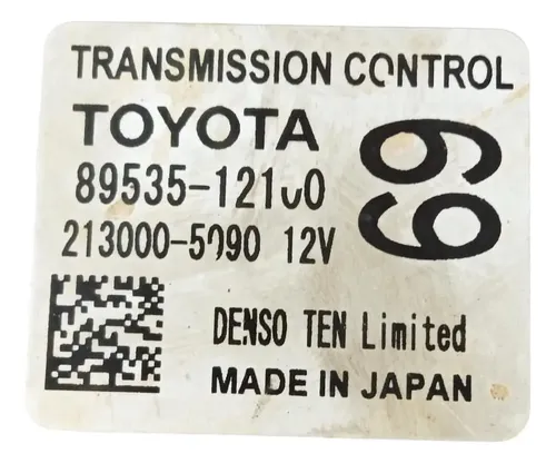 Módulo Câmbio Automático Corolla 2.0 2020 - 2023 /8953512100