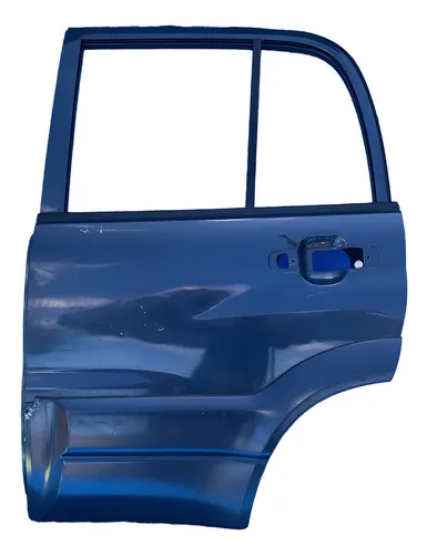 Porta Traseira Esquerda Tracker 2002 A 2008 Traseira Esquerdo Azul Porta Traseira Esquerda Tracker 2002 A 2008 Traseira Esquerdo Azul
