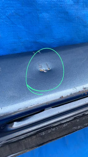 Tampa Traseira Peugeot 206 1999 A 2012 / Detalhe Azul