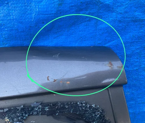 Porta Traseira Esquerda Kia Carnival 1998 A 2001 Traseira Esquerdo Preto