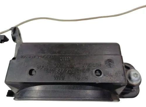 Maçaneta Externa Dianteira Esquerda Audi A4 1997 - 2002 Preto Dianteira