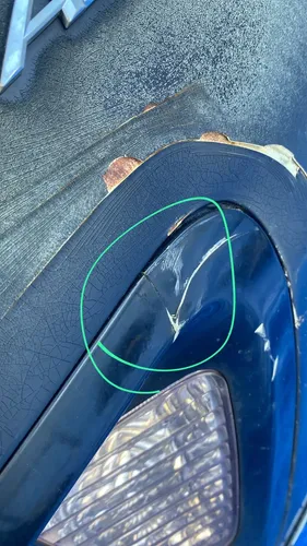 Tampa Traseira Honda Accord 2003 A 2007 / Detalhe Preto