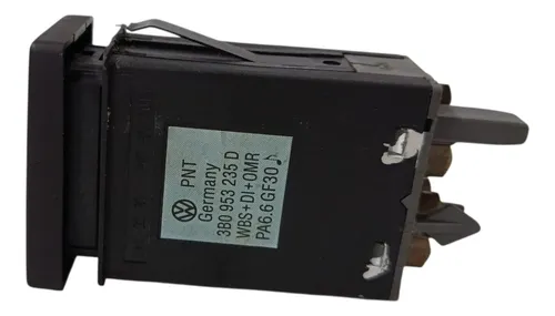 Botão Pisca Alerta Passat Variant 1997 - 2005 Preto