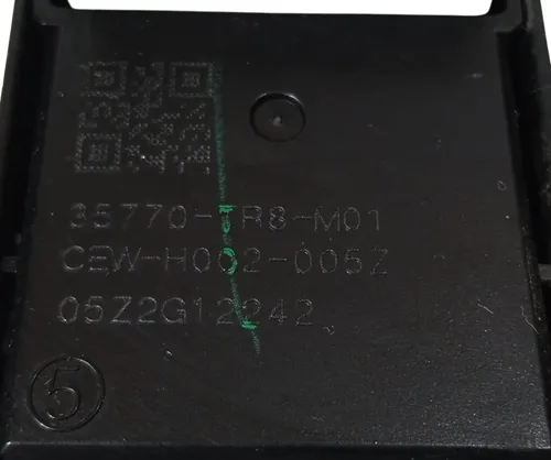 Botão Comando Vidro Traseiro Direito Civic 2012 - 2016