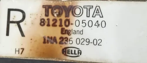 Farol De Milha Direito Toyota Avensis 1997 - 2000