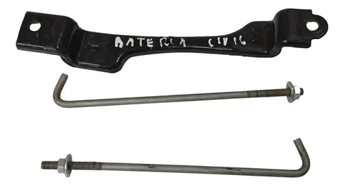Travessa Suporte Trava Bateria Civic 2012 - 2016 Preto