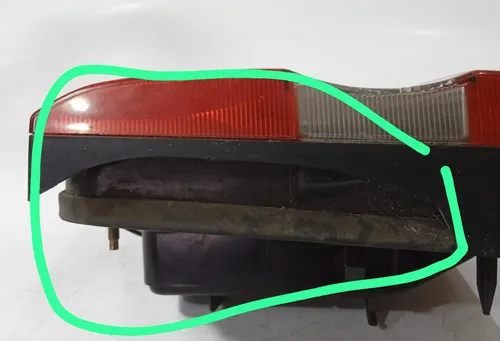 Lanterna Esquerda Tampa Traseira Volvo S70 Sedan 1998 Esquerdo/motorista Vermelho