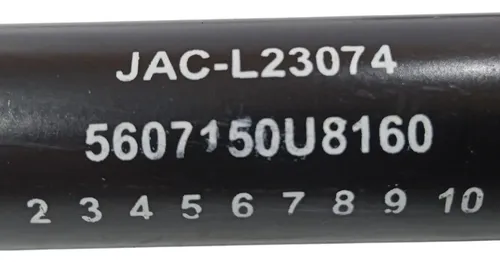 Par Amortecedor Tampa Traseira Jac J3 Hatch 2010 - 2015