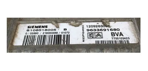 Modulo Câmbio Citroen Xantia 2.0 16v / S108518005b