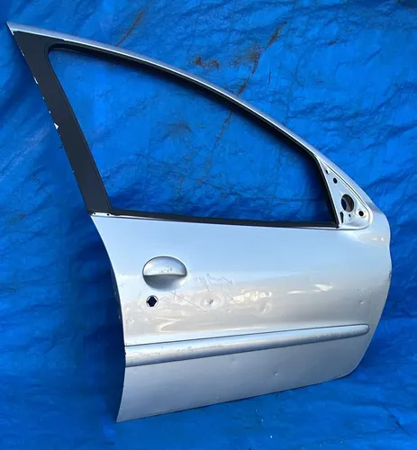 Porta Dianteira Direita Peugeot 206 Escapade 2001 Á 2012 Dianteira Direita Prateado
