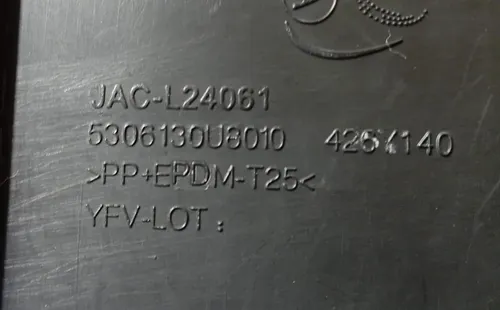 Moldura Acabamento Painel Instrumentos Jac J3 2011 - 2015 Preto