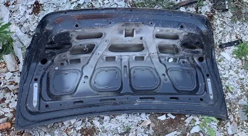 Tampa Traseira Hyundai Sonata 2011 - 2014 / Avaria Preto
