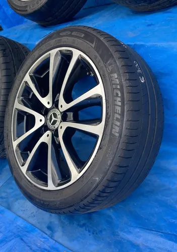 Jogo De Rodas Mercedes E300 2020 Aro 18 Preto