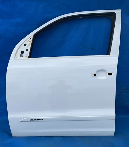 Porta Dianteira Esquerda Amarok 2010 A 2020 Dianteira Esquerdo Branco