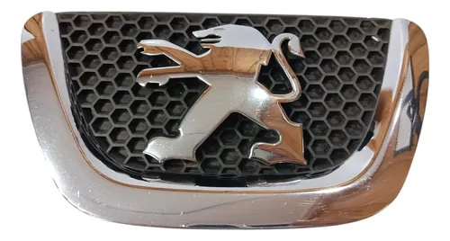 Emblema Grade Dianteira Peugeot 307 2007 - 2012 Preto