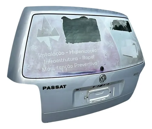 Tampa Traseira Passat Variant 1997 A 2004 Prateado