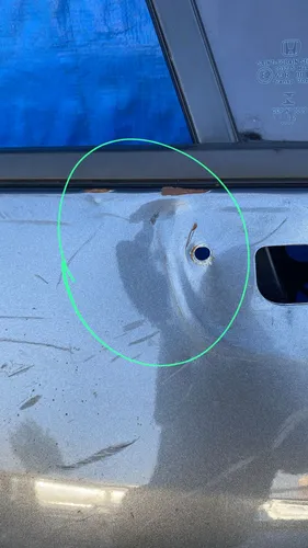 Porta Dianteira Direita Honda Civic 2012 A 2016 / Detalhe Dianteira Direita Cinza