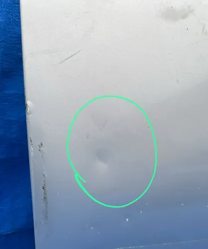 Porta Traseira Direita Toyota Prévia 1990 Á 1999 Traseira Direita Prateado