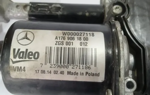 Motor Limpador Parabrisa A200 Gla200 2014 2015 2016