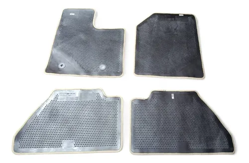 Jogo De Tapetes Bege Ford Edge 2008 - 2014 Detalhe Bege