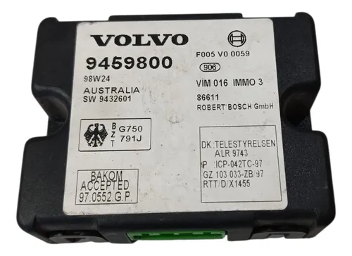 Módulo Ecu Volvo V70 2.5 1998 - 2000 / 9459800