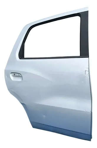 Porta Traseira Direita Gm Spin 2016 A 2021 Avaria Traseira Direita Prateado