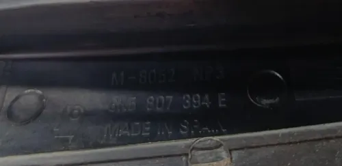 Guia Parachoque Traseiro Direito Seat Cordoba 2000