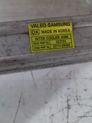 Radiador Intercooler Ssangyoung Korando 2.0 2012 