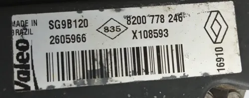 Alternador Sandero Clio Logan 1.0 2008 2009 2010 2011