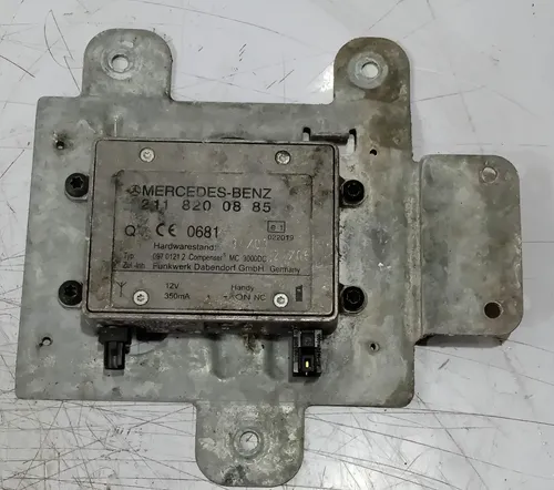 Módulo Amplificador Antena Mercedes Ml500 / 2118200885    Cinza