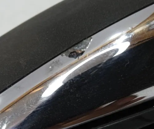 Maçaneta Externa Traseira Esquerda Mercedes E320 1992 - 2002 Preto Traseira