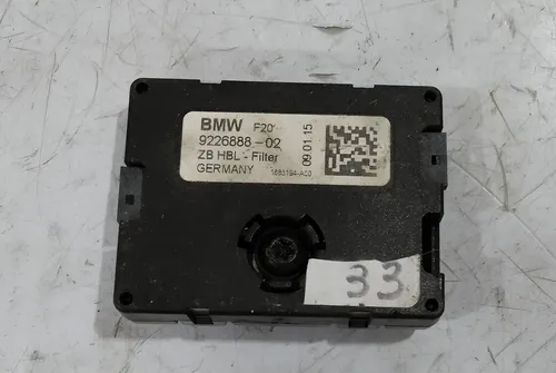 Módulo Amplificador Antena Bmw 118i 2013 / 9226888-02 Preto Módulo Amplificador Antena Bmw 118i 2013 / 9226888-02 Preto