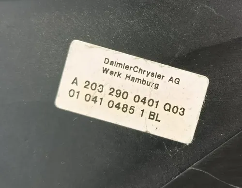 Pedal Freio Mercedes C180 C200 C320 2001 - 2006