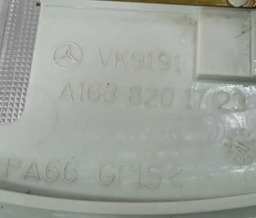 Luz Teto Cortesia Mercedes Ml500 2004 2005 2006