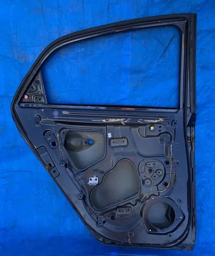 Porta Traseira Esquerda Hb20 Hatch 2012 A 2019 Traseira Esquerda Preto