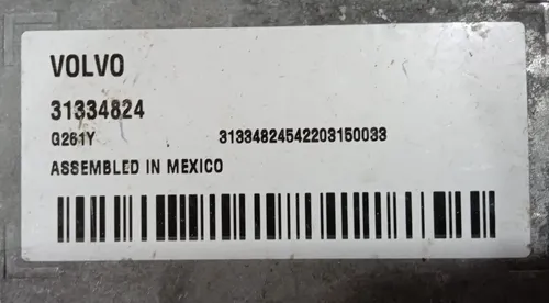 Módulo De Controle Volvo V60 2010 - 2017 / 31334824  