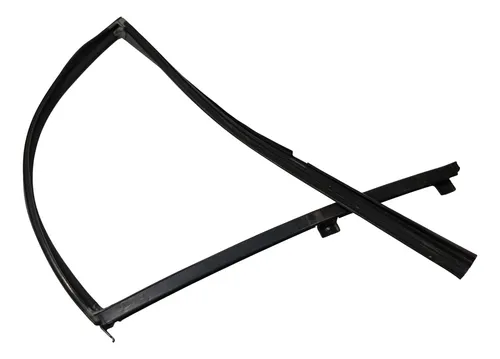 Canaleta Moldura Vidro Traseiro Direito Civic 2001 - 2005 Preto