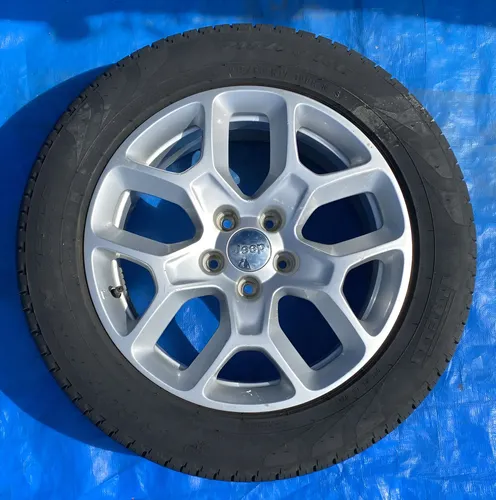 Roda Jeep Renegade 2015 2016 2017 2018 2019 2020 2021 Aro 17 Cinza