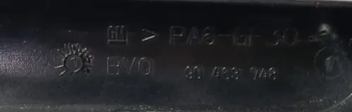 Friso Moldura Tampa Traseira Vectra 1997 - 2000 Preto