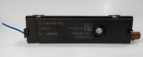 Central Antena Mercedes A200 Gla200 2014 - 2018 A1669051702 Preto