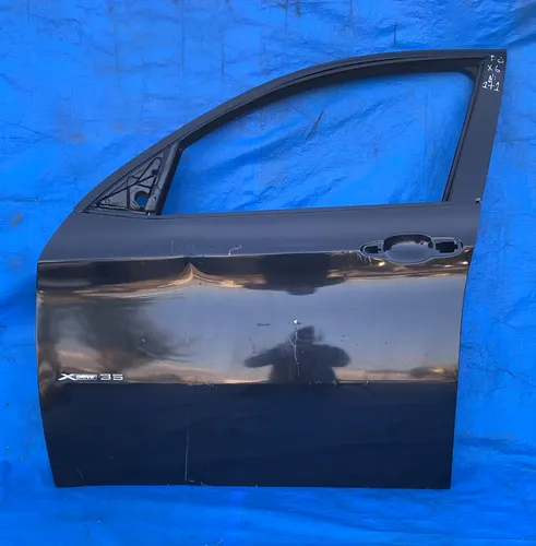 Porta Dianteira Esquerda Bmw X6 2010 - 2014 Detalhe Dianteira Esquerdo Preto