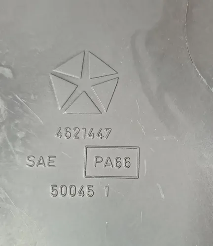 Capa Correia Dentada Caravan 2.4 1996 - 2000 Preto