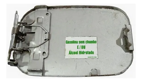 Portinhola Tanque Combustível Sandero 2009 - 2014 Prateado 2009