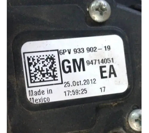 Pedal Acelerador Chevrolet S10 2013 