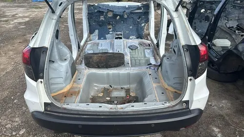Traseira Baixa Honda Hrv 2017 2018 2019 2020 Completa Branco